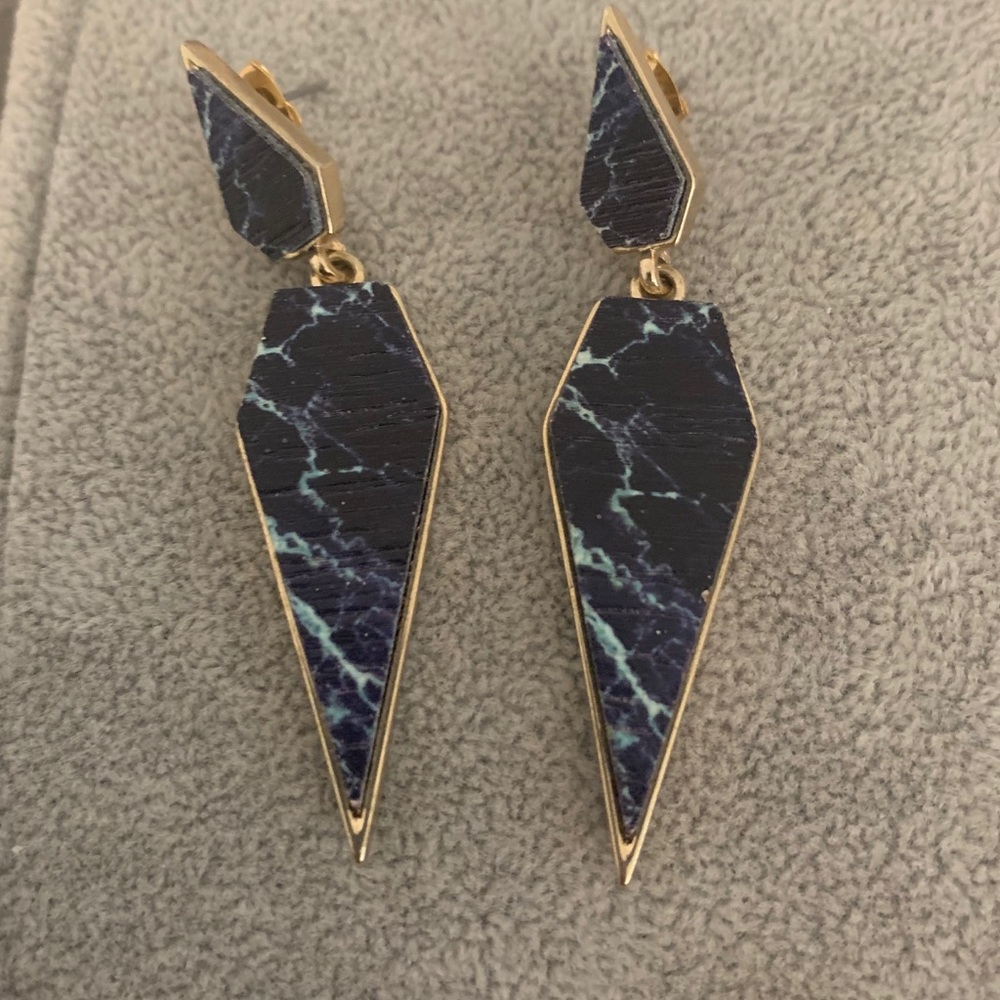 Marble earrings